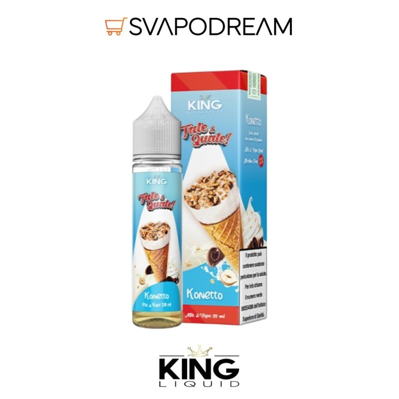 KING LIQUID - Liquido Mix&Vape 20ml TALE & QUALE KONETTO