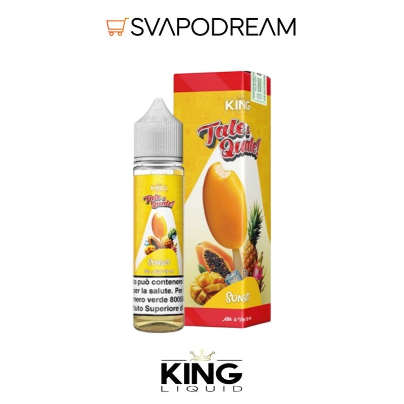KING LIQUID - Liquido Mix&Vape 20ml TALE & QUALE SUNSET