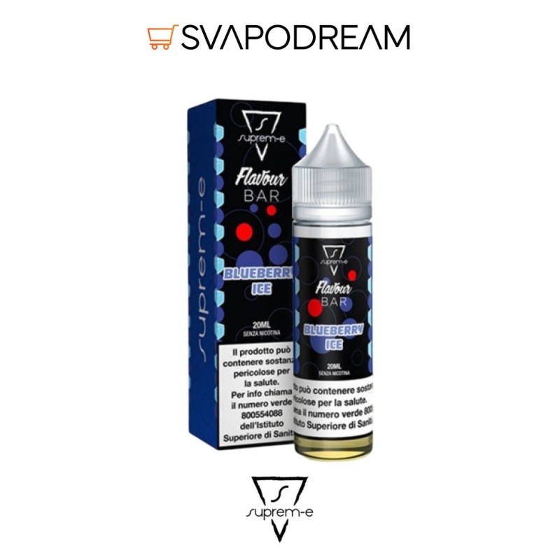SUPREM-E - Liquido Mix&Vape 20ml Flavour Bar BLUEBERRY ICE