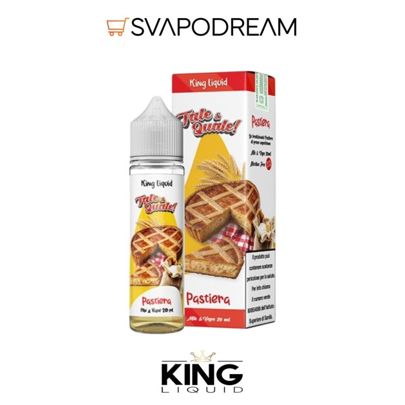 KING LIQUID - Liquido Mix&Vape 20ml TALE & QUALE PASTIERA