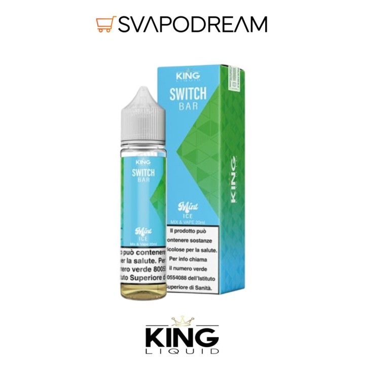 KING LIQUID - Liquido Mix&Vape 20ml SWITCH BAR MINT ICE