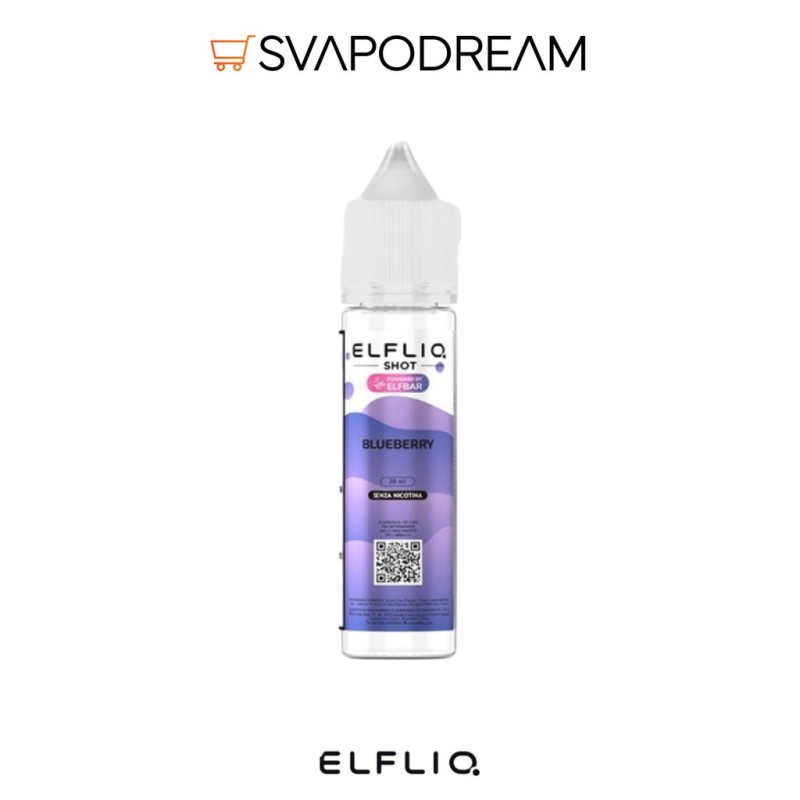 ElfLiq Blueberry Liquido Mix&Vape 20ml | Svapodream