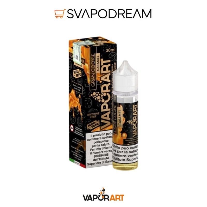 VAPORART - Liquido Mix&Vape 30ml GRAN COOKIE CARAMEL