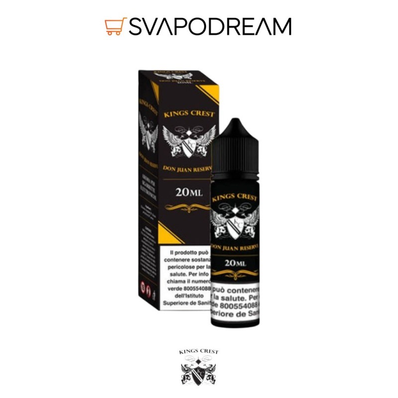 KINGS CREST - Liquido Mix&Vape 20ml DON JUAN RESERVE