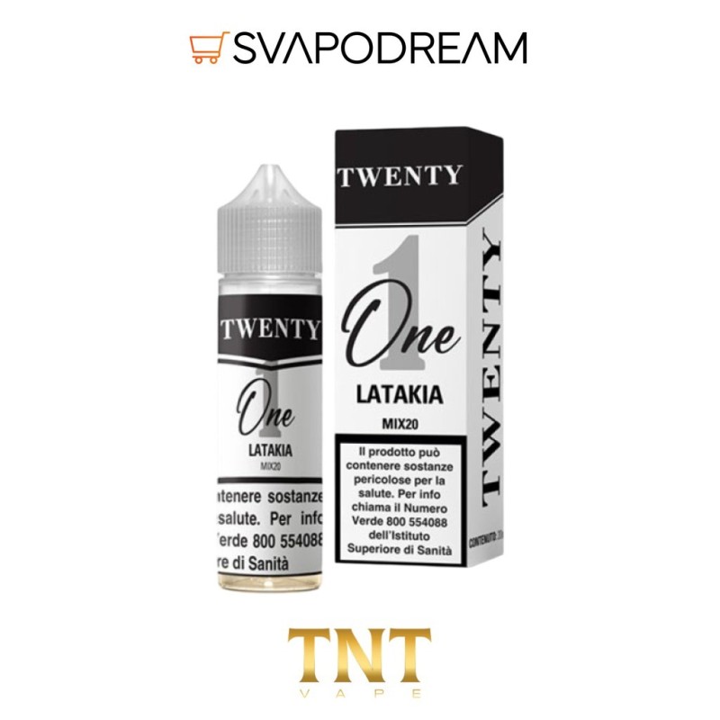 TNT VAPE - Liquido Mix&Vape 20ml Twenty One LATAKIA
