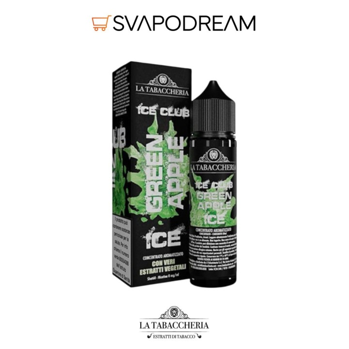 LA TABACCHERIA ICE CLUB - Aroma Shot 20ml GREEN APPLE ICE