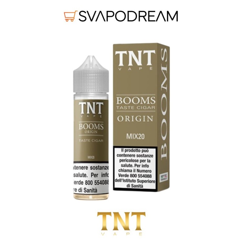 TNT VAPE - Liquido Mix&Vape 20ml BOOMS ORIGIN