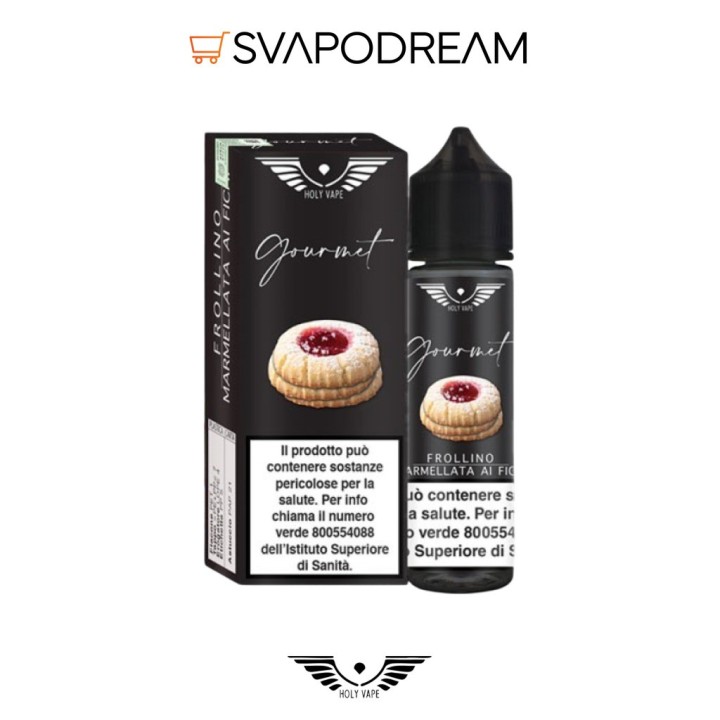 HOLY VAPE GOURMET - Aroma Shot 20ml FROLLINO CON MARMELLATA AI FICHI