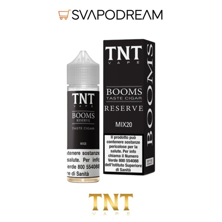TNT VAPE - Liquido Mix&Vape 20ml BOOMS RESERVE