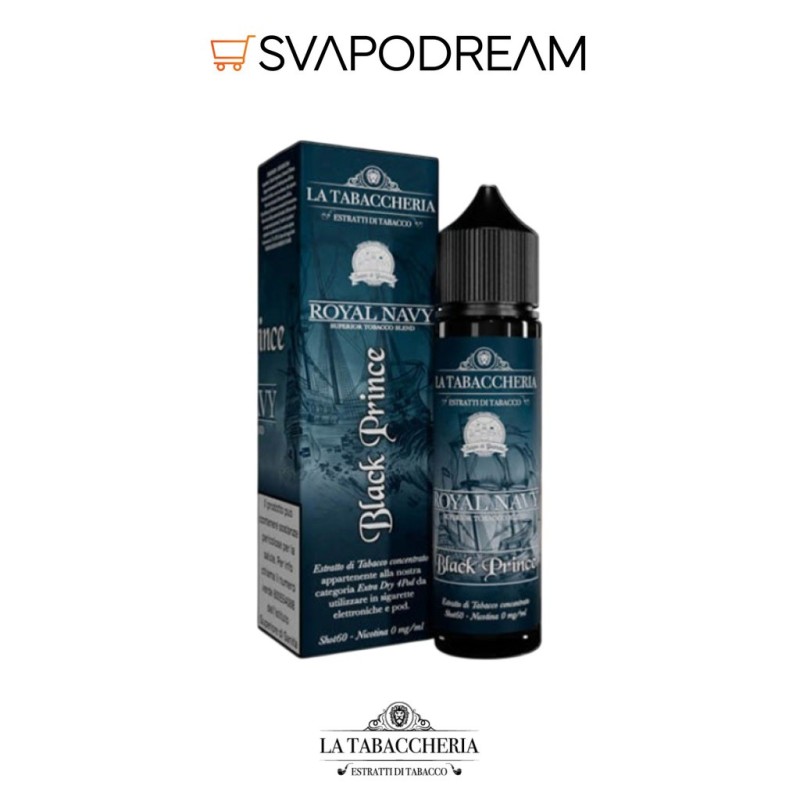 LA TABACCHERIA - Aroma Shot 20ml Royal Navy BLACK PRINCE