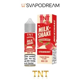 TNT VAPE MilkShake - Liquido Mix&Vape 20ml STRAWBERRY