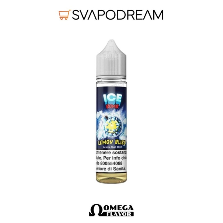 OMEGA FLAVORS - Aroma Shot 20ml Ice Bomb LEMON BLISS