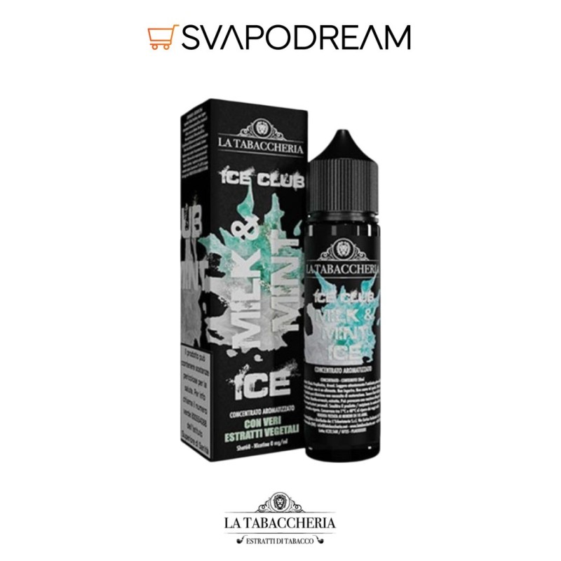 LA TABACCHERIA ICE CLUB - Aroma Shot 20ml MILK & MINT ICE