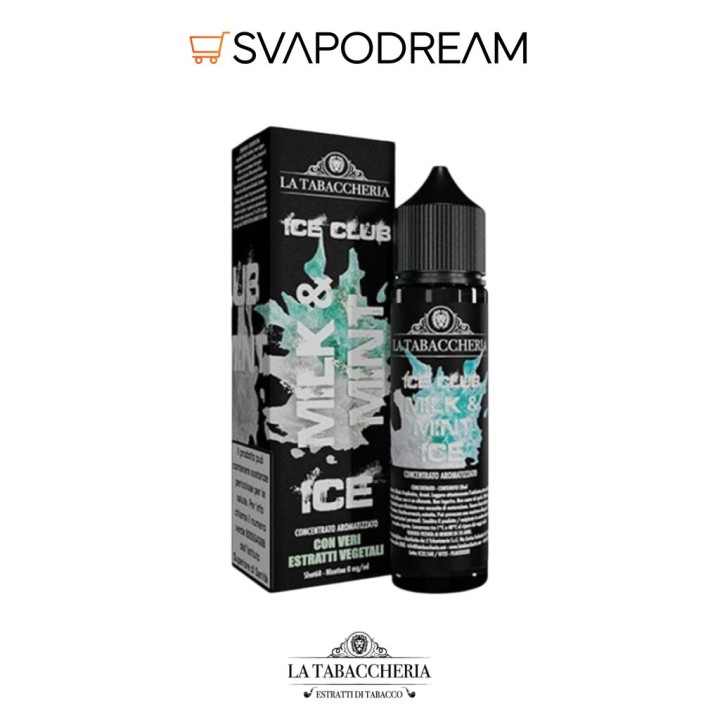 LA TABACCHERIA ICE CLUB - Aroma Shot 20ml MILK & MINT ICE