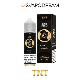 TNT VAPE -  Liquido Mix&Vape 20ml Oro Nero CAFFE AMARO