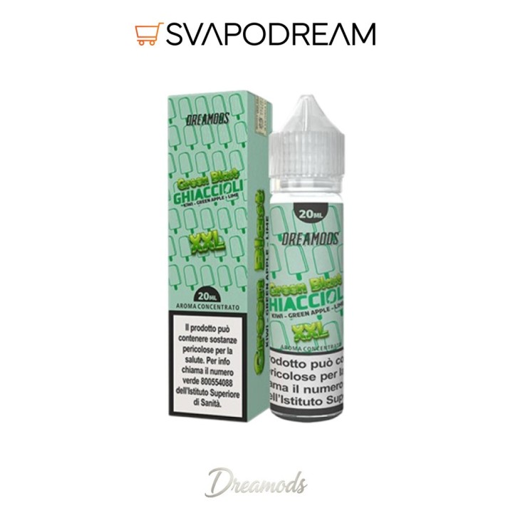 DREAMODS - Aroma Shot 20ml Ghiaccioli GREEN BLAST XXL