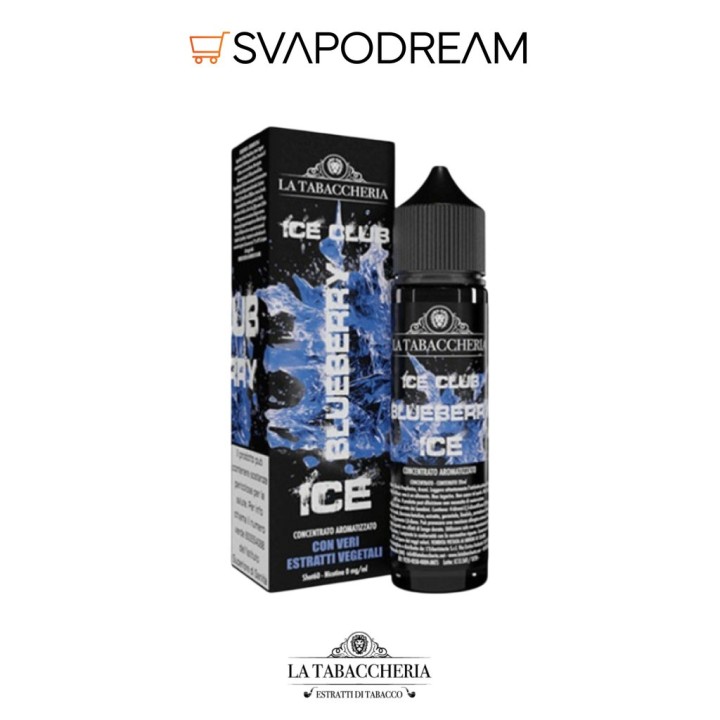 LA TABACCHERIA ICE CLUB - Aroma Shot 20ml BLUEBERRY ICE