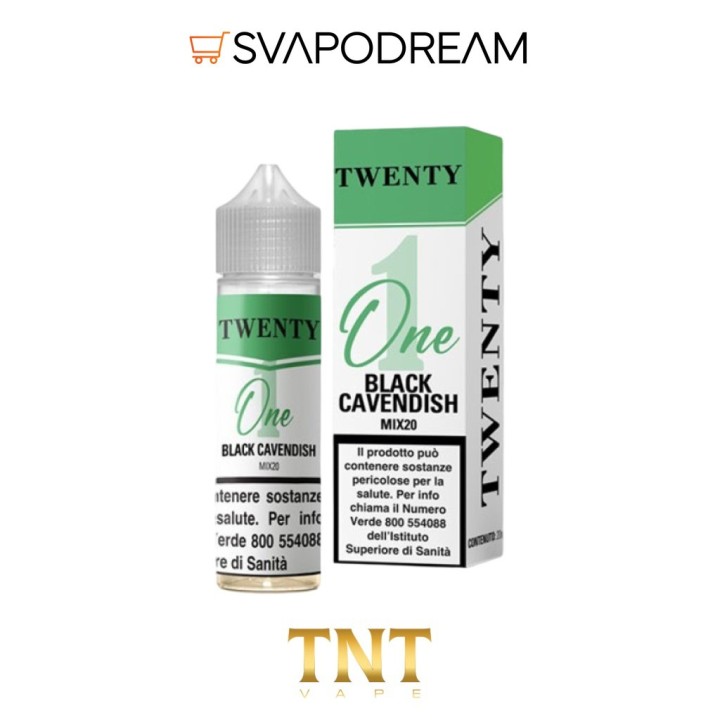 TNT VAPE - Liquido Mix&Vape 20ml Twenty One BLACK CAVENDISH