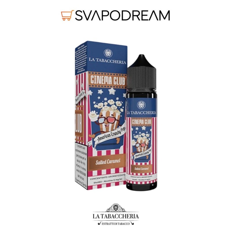 LA TABACCHERIA CINEMA CLUB - Aroma Shot 20ml SALTED CARAMEL