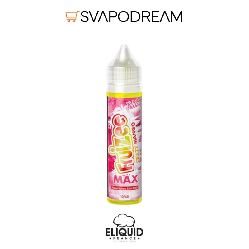 ELIQUID FRANCE - Aroma Shot 10/60ml Fruizee Max CRAZY MANGO