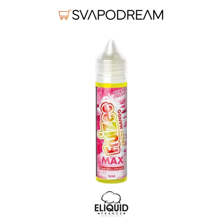 ELIQUID FRANCE - Aroma Shot 10/60ml Fruizee Max CRAZY MANGO