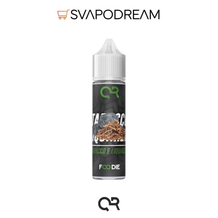 QR FLAVOUR - Aroma Shot 20ml Foodie TABACCO E LIQUIRIZIA