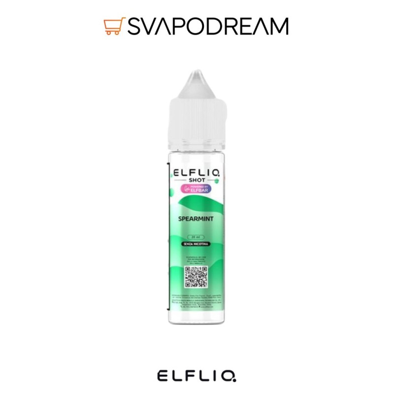 ElfLiq Spearmint Liquido Mix&Vape 20ml | Svapodream