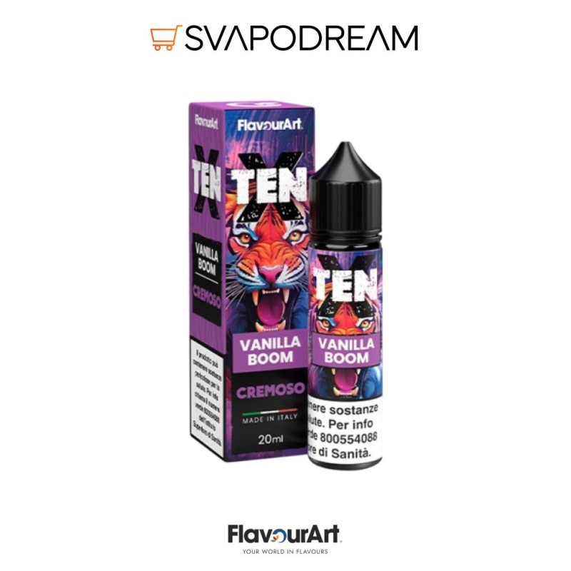 FLAVOURART - Aroma Shot 20ml TEN-X VANILLA BOOM