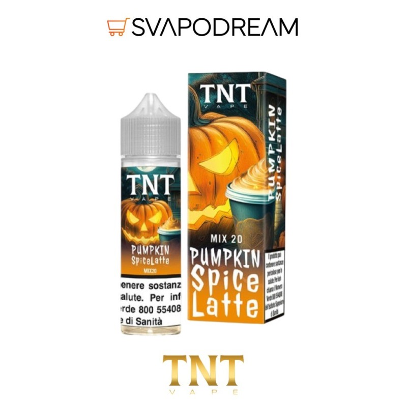 TNT VAPE - Liquido Mix&Vape 20ml PUMPKIN SPICE LATTE