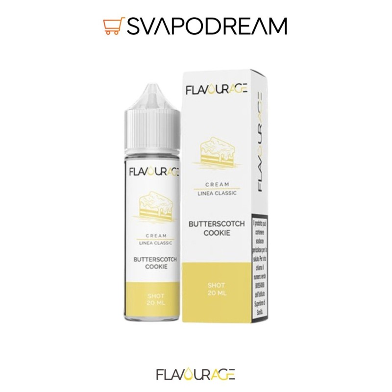 FLAVOURAGE - Aroma Shot 20ml BUTTERSCOTCH COOKIE CREAM