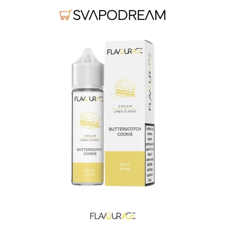 FLAVOURAGE - Aroma Shot 20ml BUTTERSCOTCH COOKIE CREAM