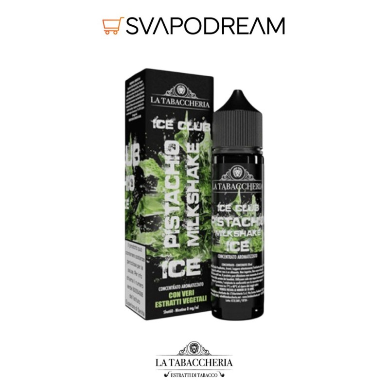 LA TABACCHERIA ICE CLUB - Aroma Shot 20ml PISTACHIO MILKSHAKE ICE
