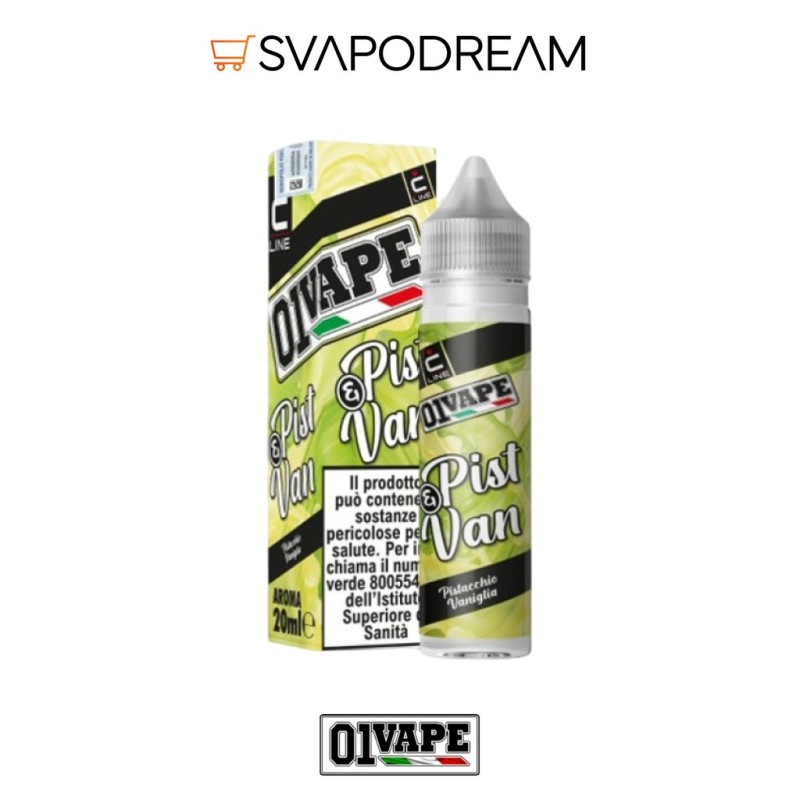 01 VAPE - Aroma Shot 20ml PIST & VAN