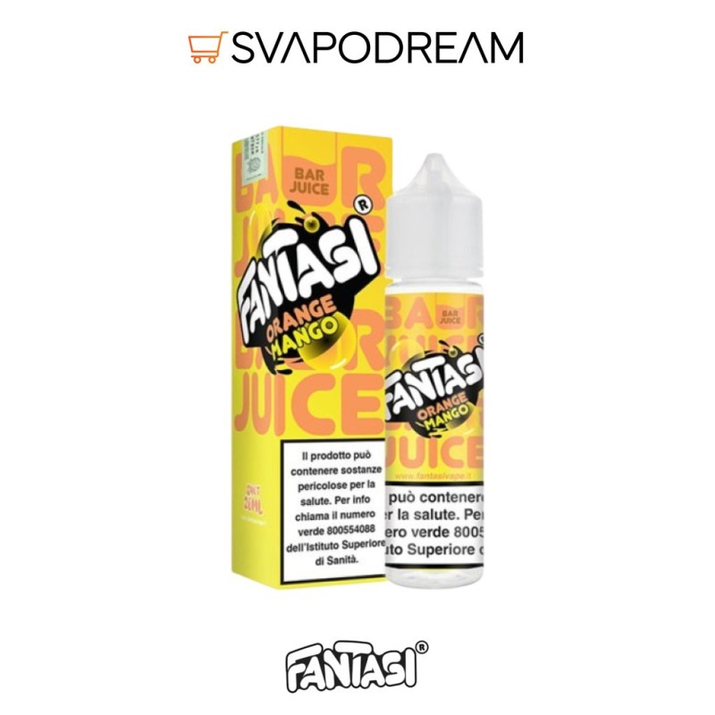 FANTASI VAPE BAR JUICE - Aroma Shot 20ml ORANGE MANGO