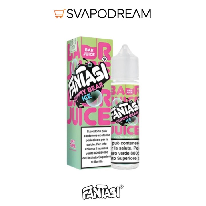 FANTASI VAPE BAR JUICE - Aroma Shot 20ml GUMMY BEAR ICE