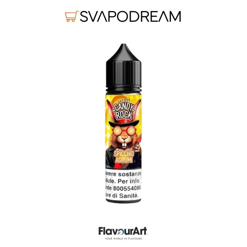 FLAVOURART - Aroma Shot 20ml Candy Rock SPICCHIO AGRUMI