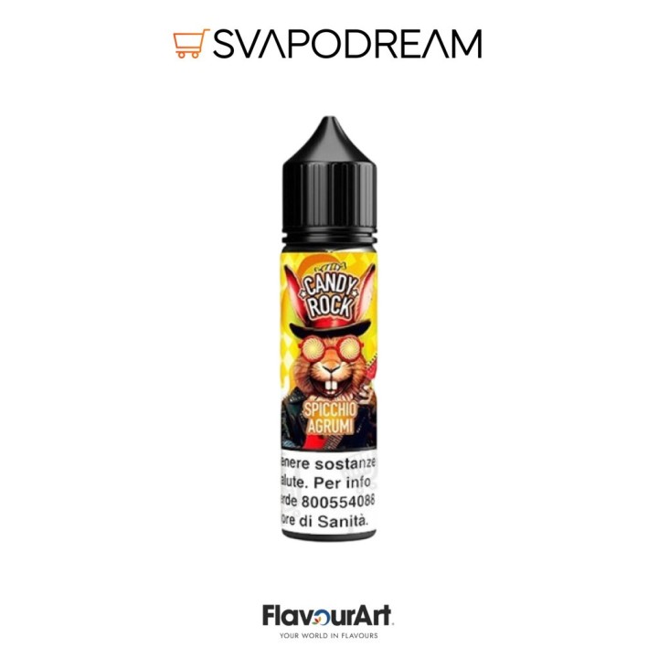 FLAVOURART - Aroma Shot 20ml Candy Rock SPICCHIO AGRUMI