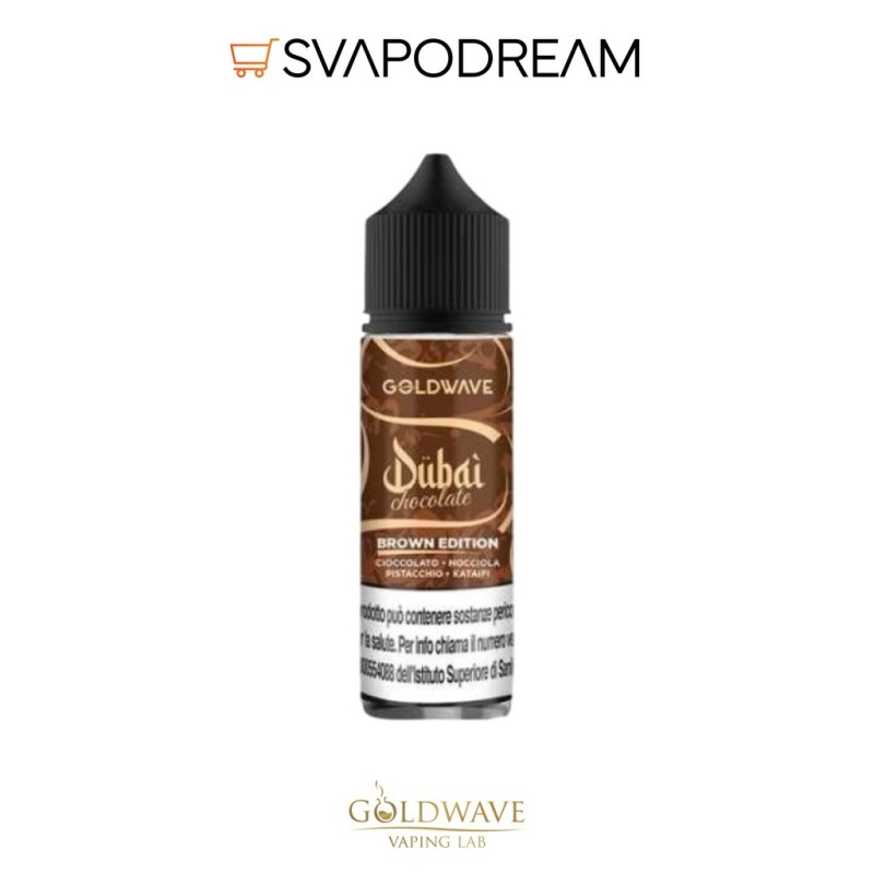 GOLDWAVE - Aroma Shot 20ml Dubai Chocolate BROWN EDITION