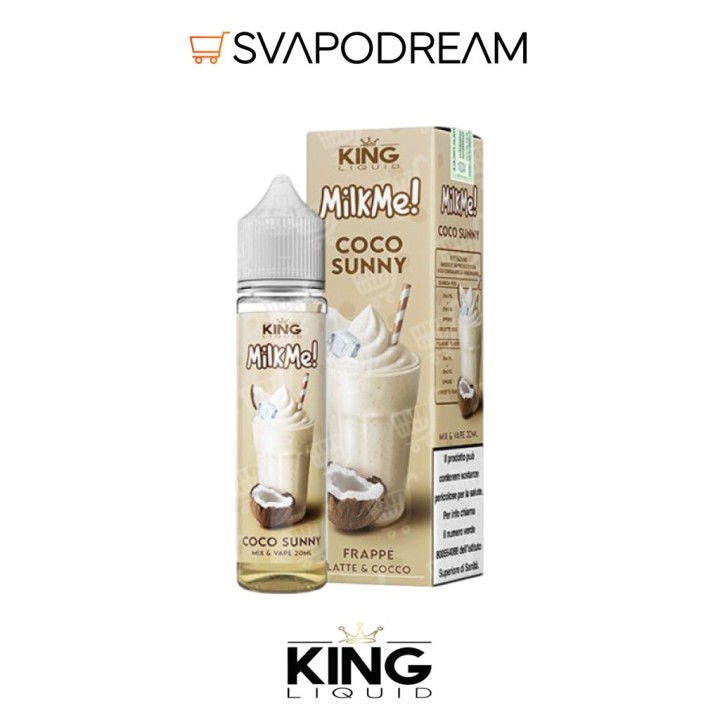 KING LIQUID - Liquido Mix&Vape 20ml MILK ME! COCO SUNNY