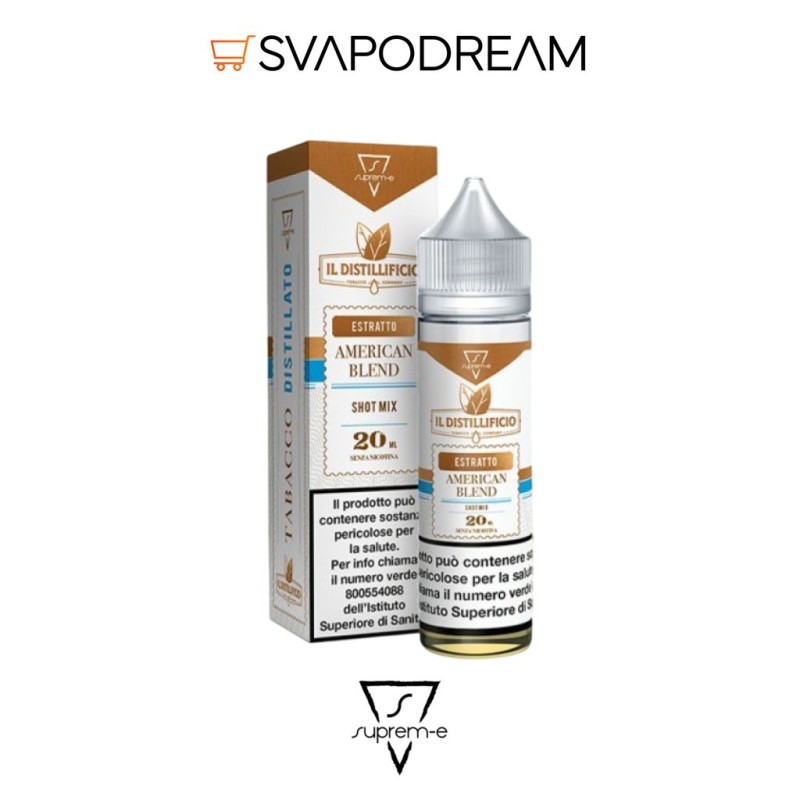 SUPREM-E - Liquido Mix&Vape 20ml Il Distillificio AMERICAN BLEND