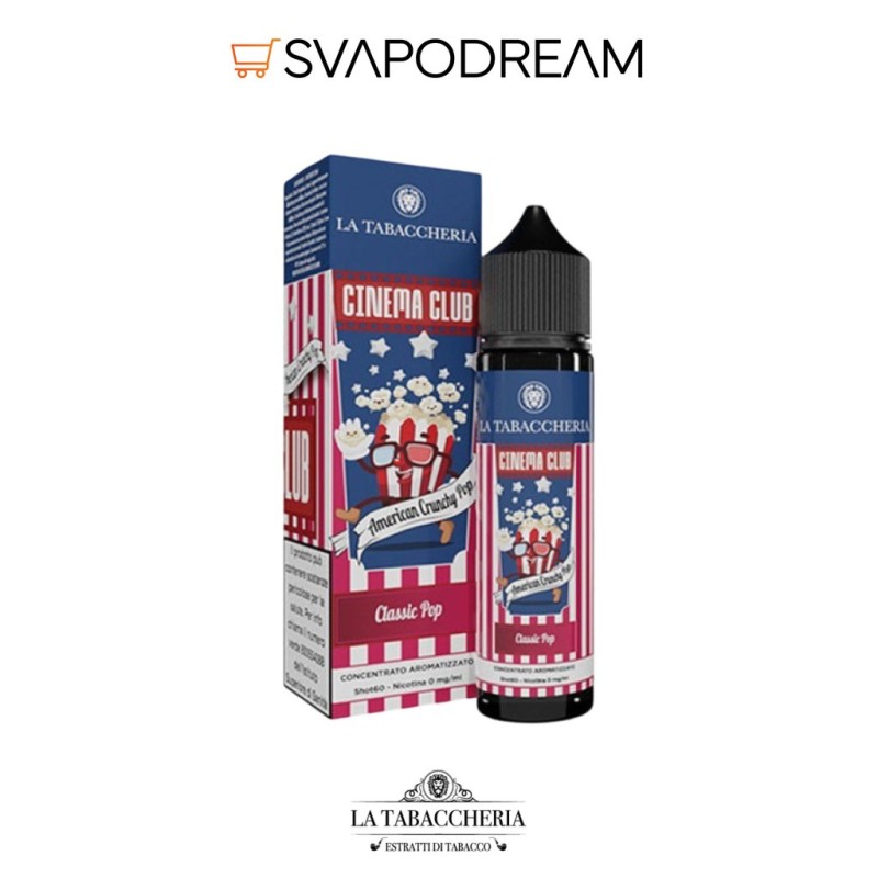 LA TABACCHERIA CINEMA CLUB - Aroma Shot 20ml CLASSIC POP