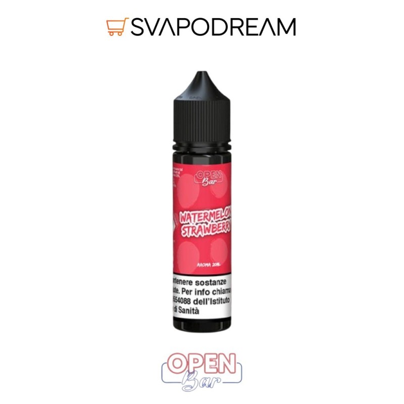 OPEN BAR - Aroma Shot 20ml WATERMELON STRAWBERRY
