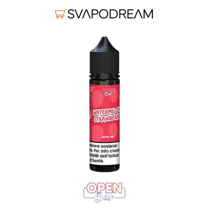 OPEN BAR - Aroma Shot 20ml WATERMELON STRAWBERRY