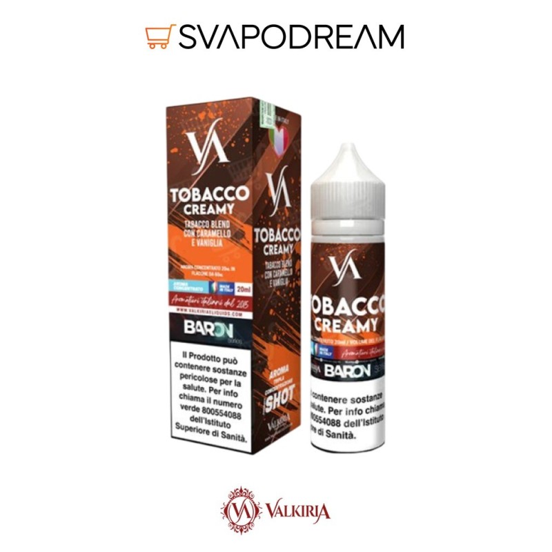 VALKIRIA - Aroma Shot 20ml Baron TOBACCO CREAMY