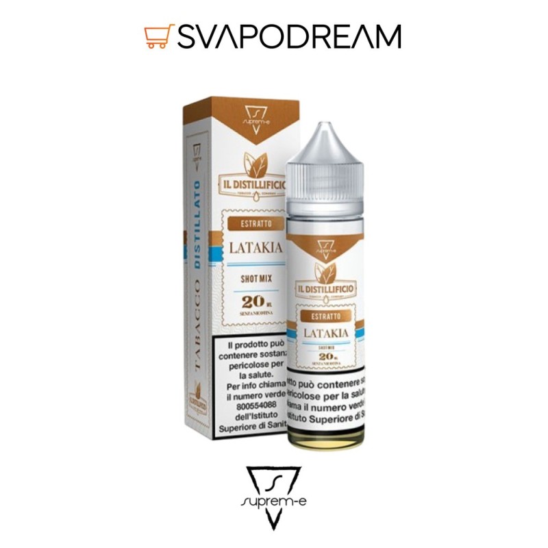 SUPREM-E - Liquido Mix&Vape 20ml Il Distillificio LATAKIA