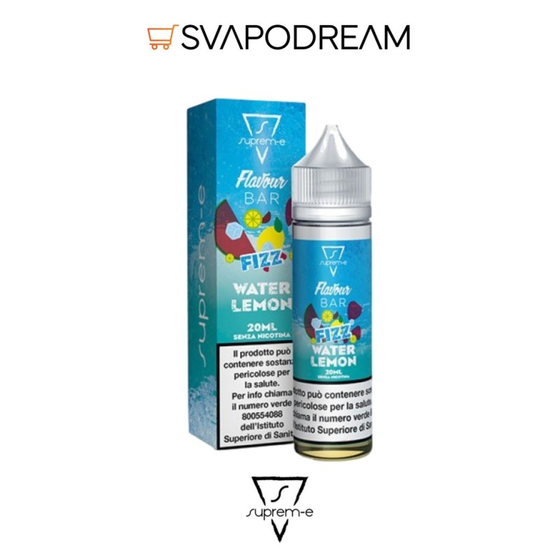 SUPREM-E - Liquido Mix&Vape 20ml Flavour Bar Fizz WATER LEMON