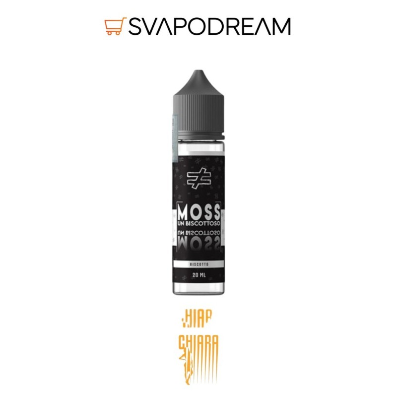MOSS VAPE - Liquido Mix&Vape 20ml UN BISCOTTOSO