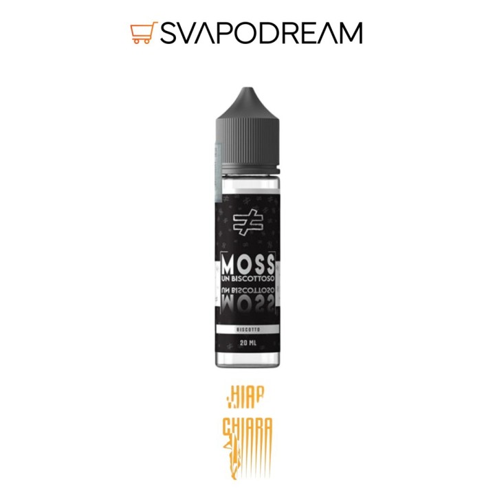MOSS VAPE - Liquido Mix&Vape 20ml UN BISCOTTOSO