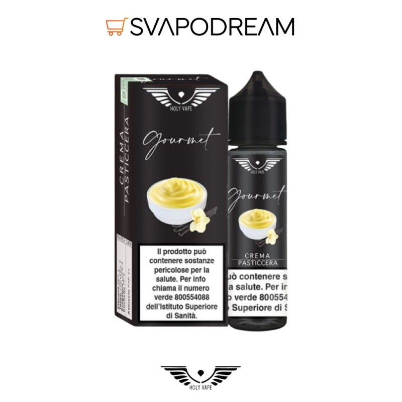 HOLY VAPE GOURMET - Aroma Shot 20ml CREMA PASTICCERA