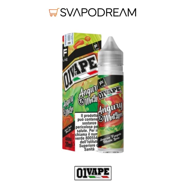 01 VAPE - Aroma Shot 20ml ANGURY & MNT LIM
